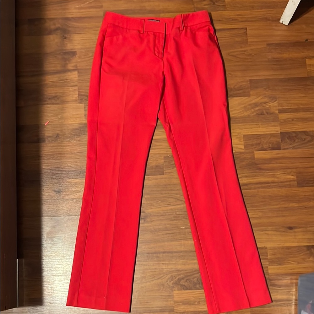Express Red Trousers